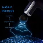 PISTOLA DE MASAJE RECARGABLE 8 CABEZALES - LENOVO - Imagen 3