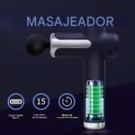 PISTOLA DE MASAJE RECARGABLE 8 CABEZALES - LENOVO - Imagen 4